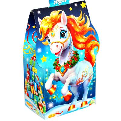 Детский подарок на Новый Год  в картонной упаковке весом 230 грамм